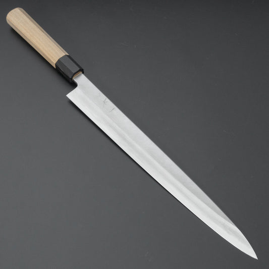 Hitohira Kikuchiyo Manzo VG-10 Yanagiba 330mm Ho Wood Handle (Saya) - HITOHIRA