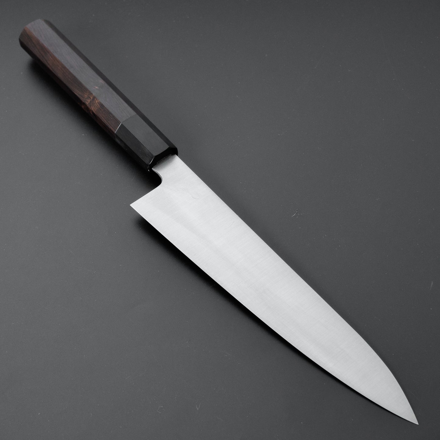 Hitohira Ashi White #2 Gyuto 210mm Ebony Handle - HITOHIRA