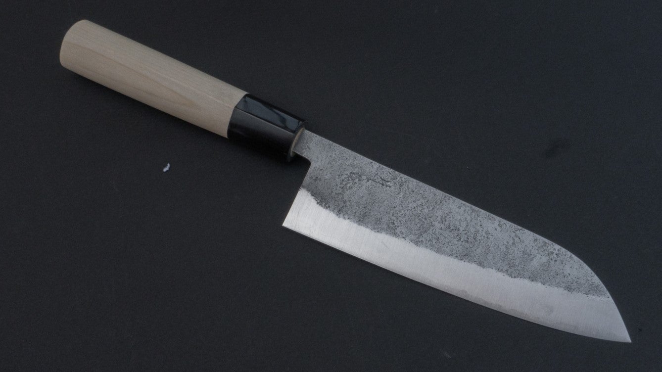 Hitohira NM Nashiji Santoku 165mm Ho Wood Handle | HITOHIRA