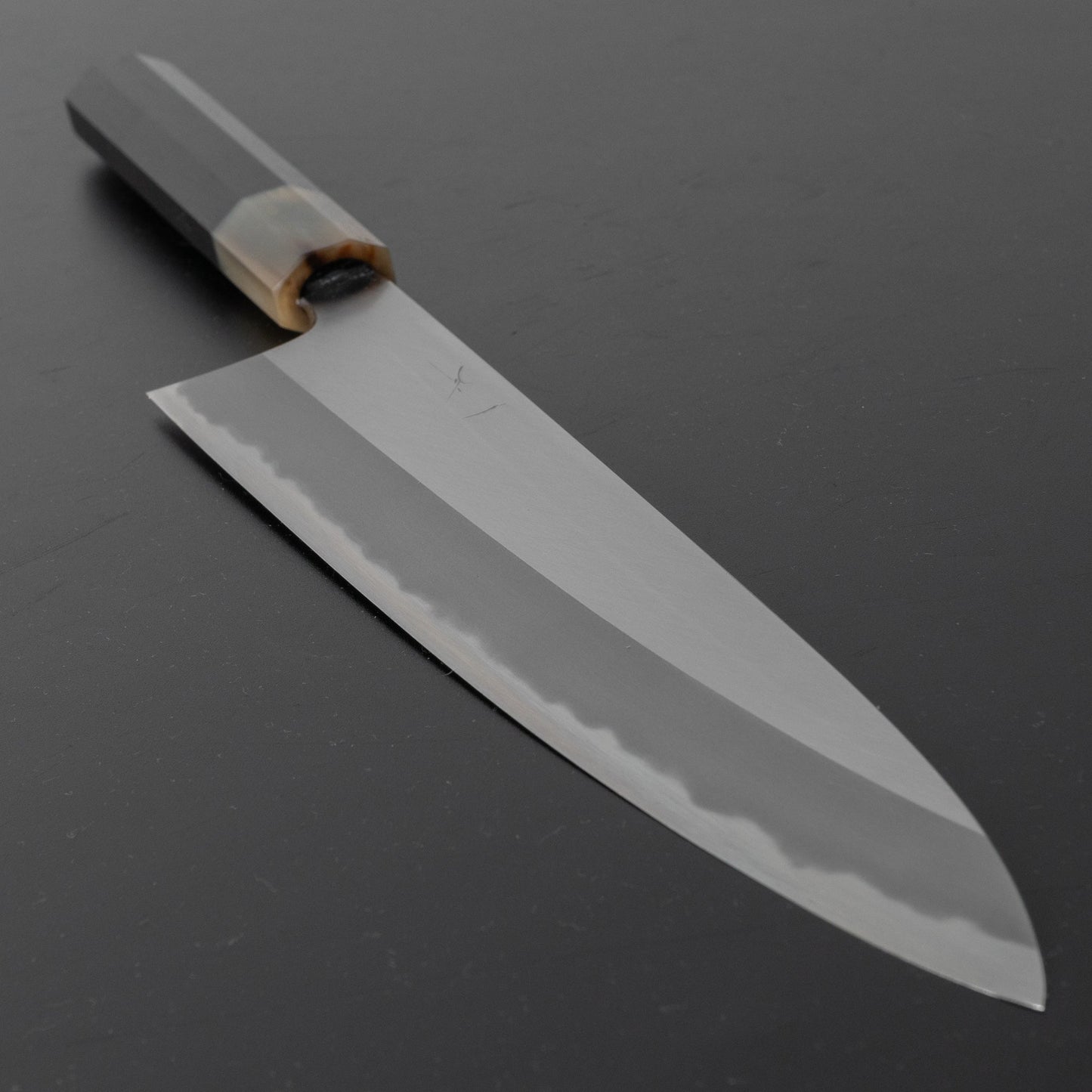 Hitohira Tanaka Kyuzo Blue #1 Migaki Gyuto 240mm Blackwood Handle - HITOHIRA