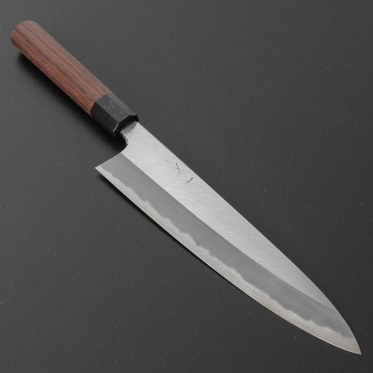 Hitohira Tanaka Kyuzo Blue #1 Migaki Gyuto 240mm Taihei Rosewood Handle - HITOHIRA