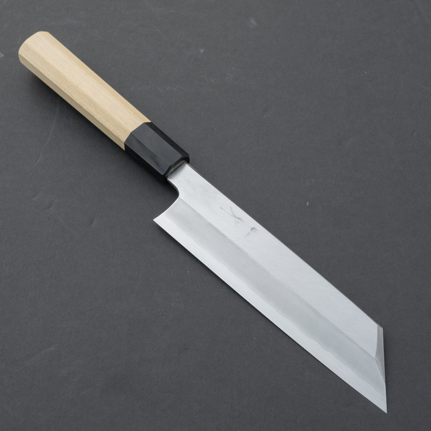 Hitohira Kikuchiyo Mosuke Silver #3 Mukimono 180mm Ho Wood Handle | HITOHIRA