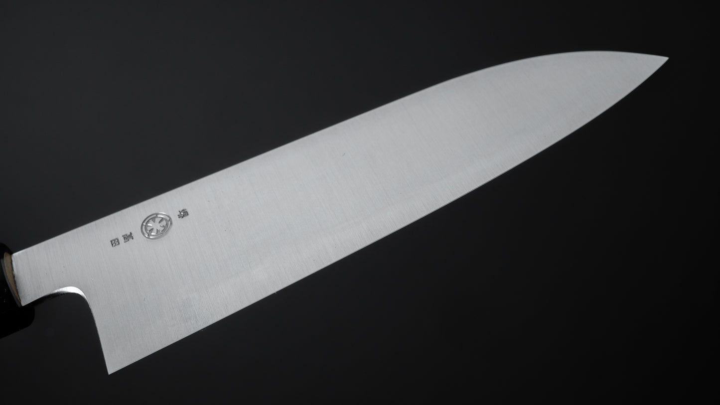 Takada no Hamono White #2 HH Santoku 180mm Ho Wood Handle - HITOHIRA