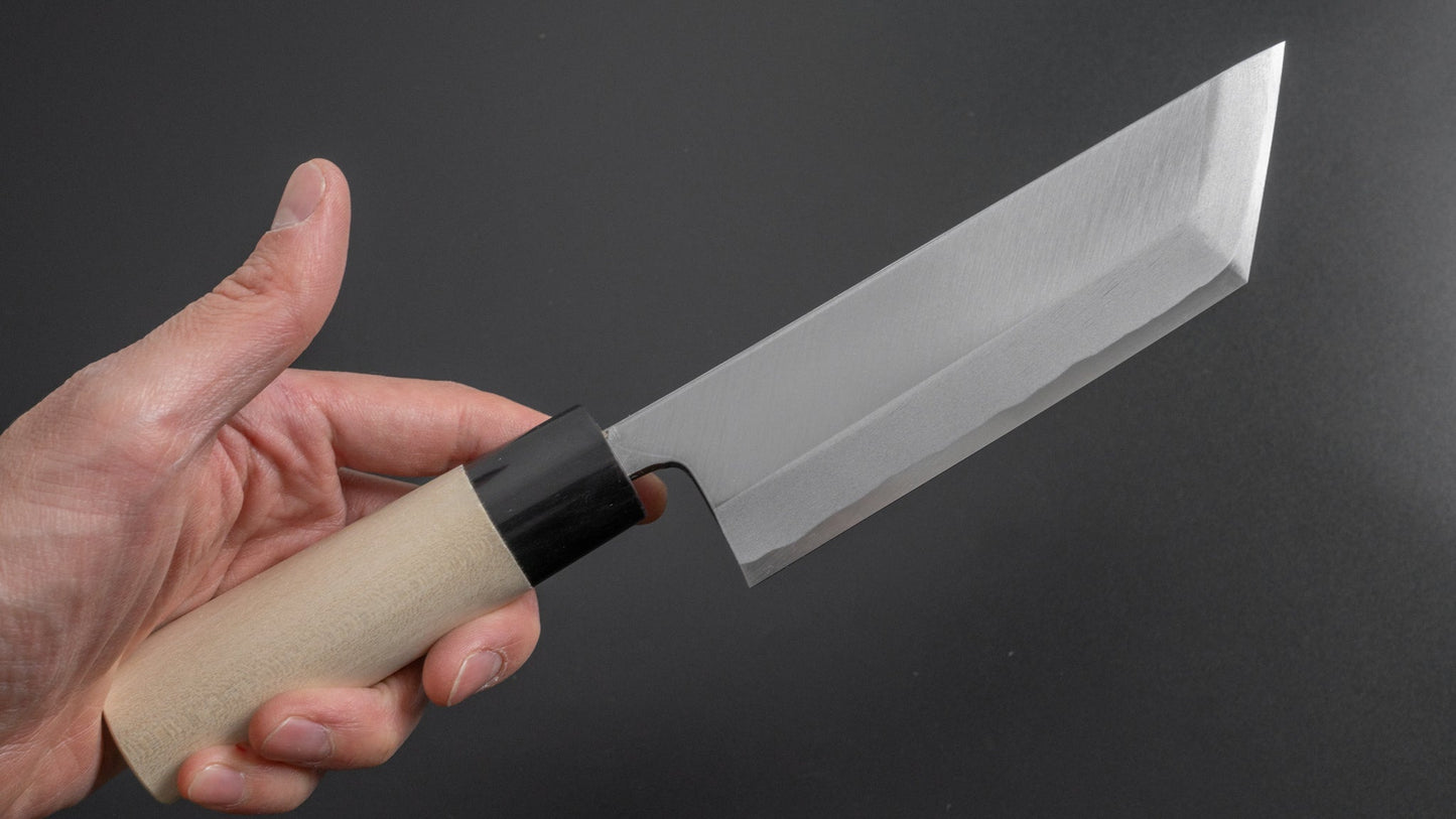 Mumei White #2 Edo Saki 150mm Ho Wood Handle - HITOHIRA