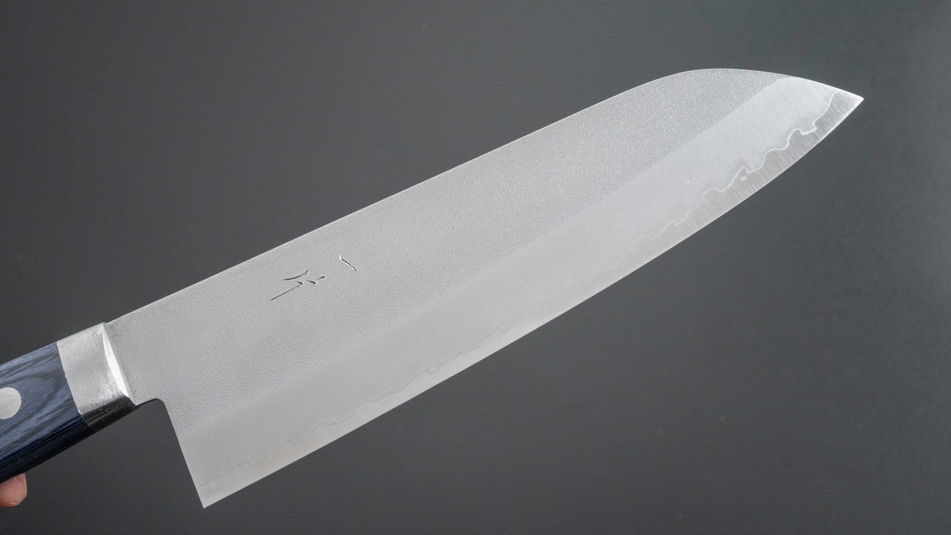 Hitohira NM Nashiji Santoku 170mm Pakka Handle - HITOHIRA