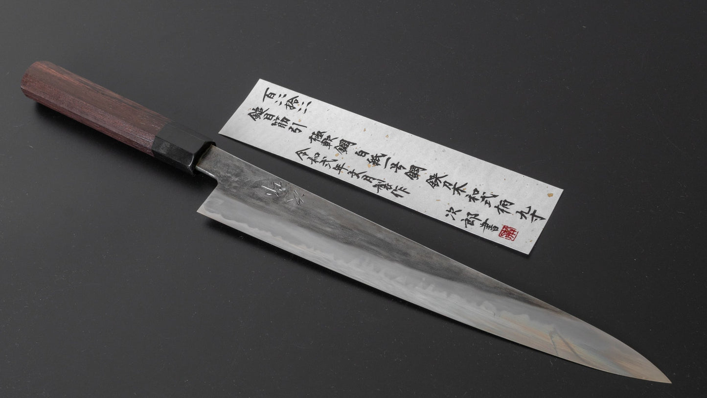 Jiro Tsuchime Wa Sujihiki 270mm Taihei Tagayasan Handle (#144) - HITOHIRA