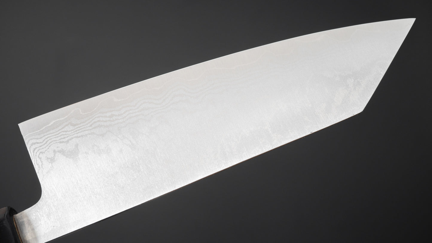 Hitohira Setsu Forged VG-10 Damascus Bunka 170mm Jutan Handle - HITOHIRA