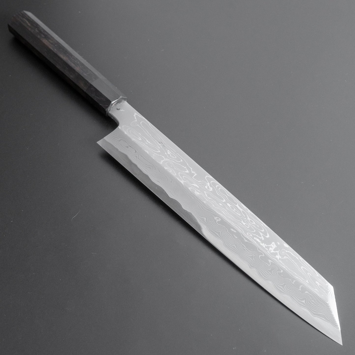 Hitohira Kikuchiyo Mosuke Enmon White #1 Kiritsuke 270mm Taihei Ebony Handle (Saya) - HITOHIRA