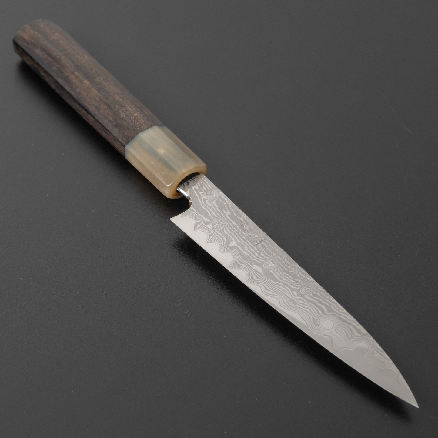 Hitohira Kikuchiyo Yohei Tamame Petty 135mm Taihei Ebony Handle - HITOHIRA