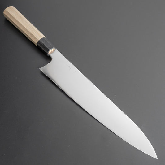 Hitohira SKR Stainless Gyuto 270mm Ho Wood Handle - HITOHIRA