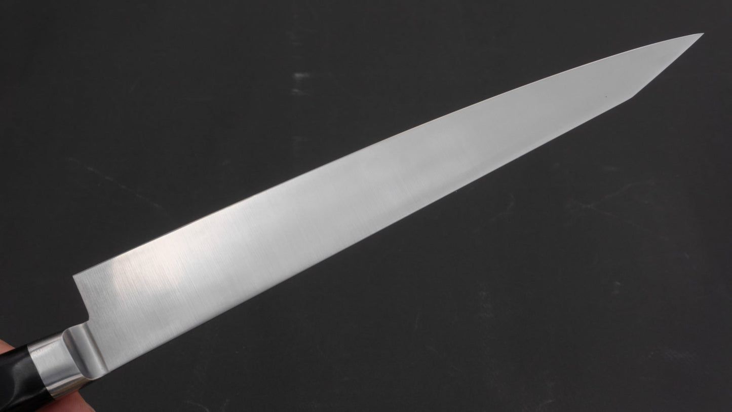 Morihei Hisamoto INOX Sujihiki 240mm Pakka Handle - HITOHIRA