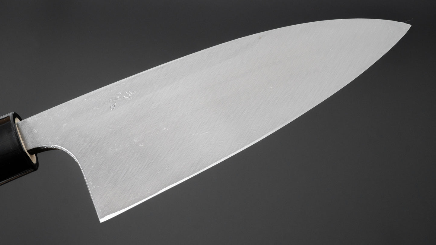 Morihei Yoshitomo Left-Handed Deba 120mm Poplar Handle - HITOHIRA