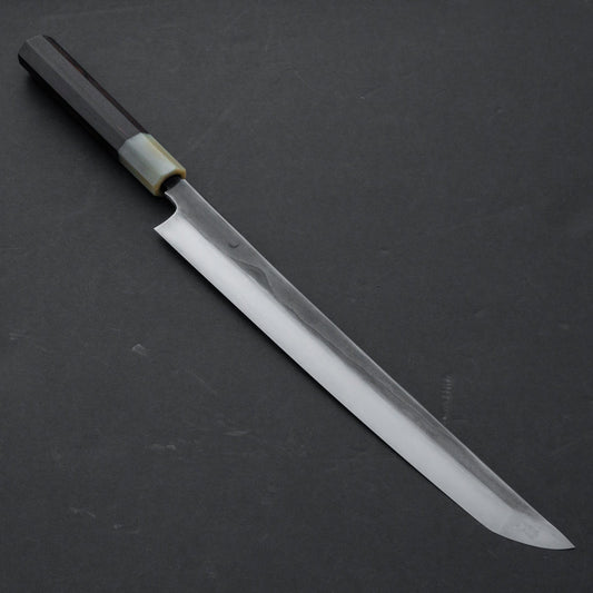 Hitohira Yoru Fuji Mizu Honyaki Yanagi Sakimaru 300mm Ziricote Handle (Saya) | HITOHIRA