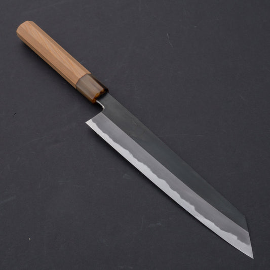 Hitohira Tanaka Kyuzo Blue #1 Kurouchi Kiritsuke Gyuto 240mm Yakusugi Cedar Handle | HITOHIRA