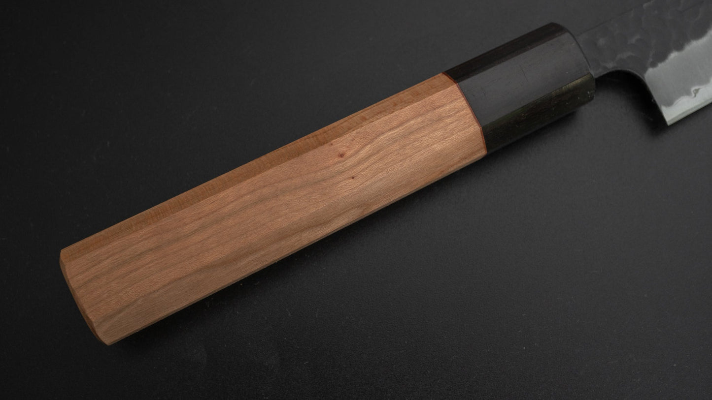 Hitohira Futana SB Kuro Tsuchime Petty 150mm Cherry Wood Handle - HITOHIRA