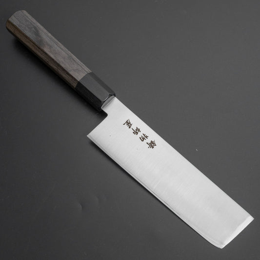 Hitohira Imojiya TH Stainless Nakiri 175mm Pakka Handle (Wa) - HITOHIRA