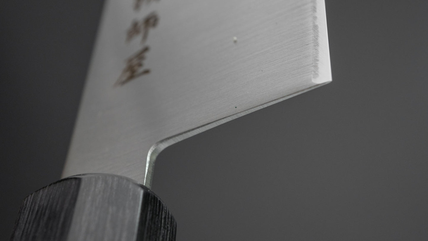 Hitohira Imojiya TH Stainless Nakiri 175mm Pakka Handle (Wa) - HITOHIRA