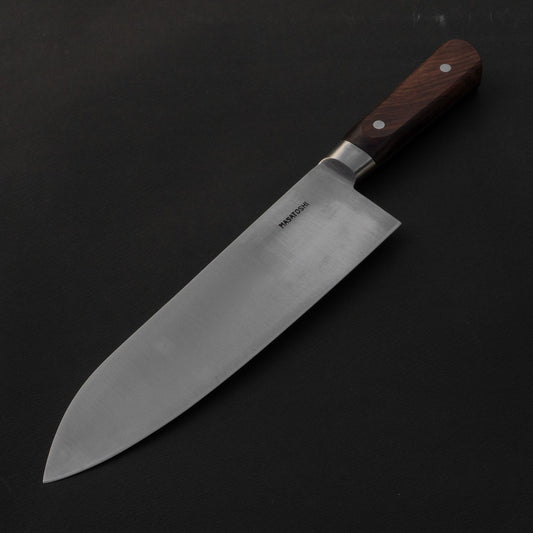 Masatoshi Vintage SK Komakiri Gyuto 240mm Rosewood Handle (Stainless Pin) | HITOHIRA