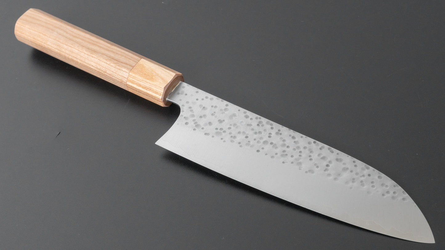 Makoto Kurosaki Sakura SG2 Santoku 165mm Cherry Wood Handle - HITOHIRA