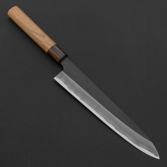 Hitohira Kikuchiyo Kyuzo White #2 Kurouchi Gyuto 240mm Cherry Wood Handle | HITOHIRA