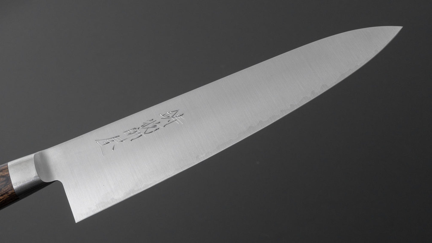 Hitohira Imojiya ST SG2 Gyuto 210mm Brown Pakka Handle - HITOHIRA