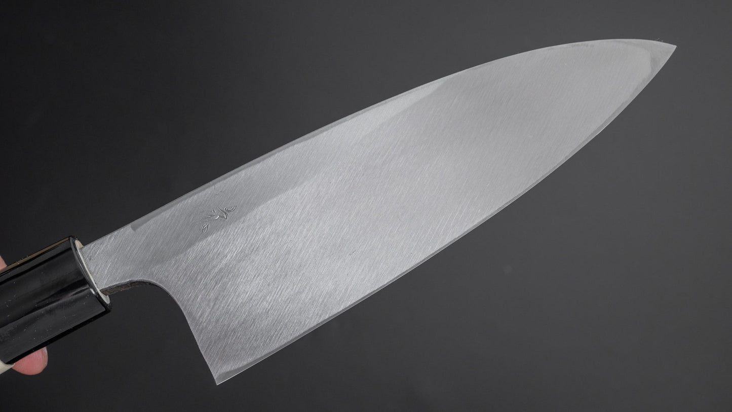 Morihei Yoshitomo Left-Handed Deba 150mm Poplar Handle - HITOHIRA