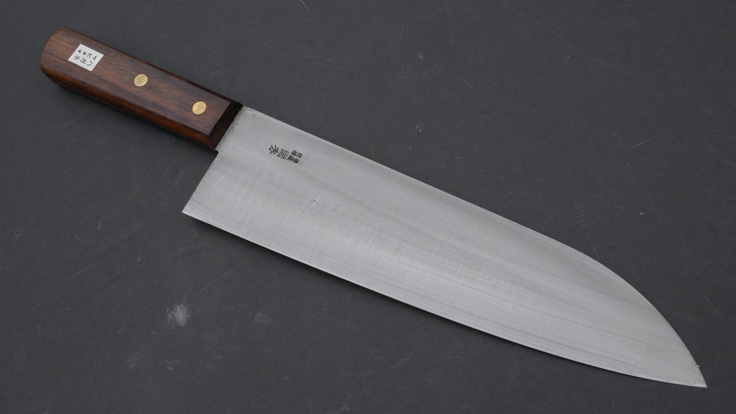 Morihei Kunihide Vintage SK Komakiri Gyuto 270mm Rosewood Handle | HITOHIRA