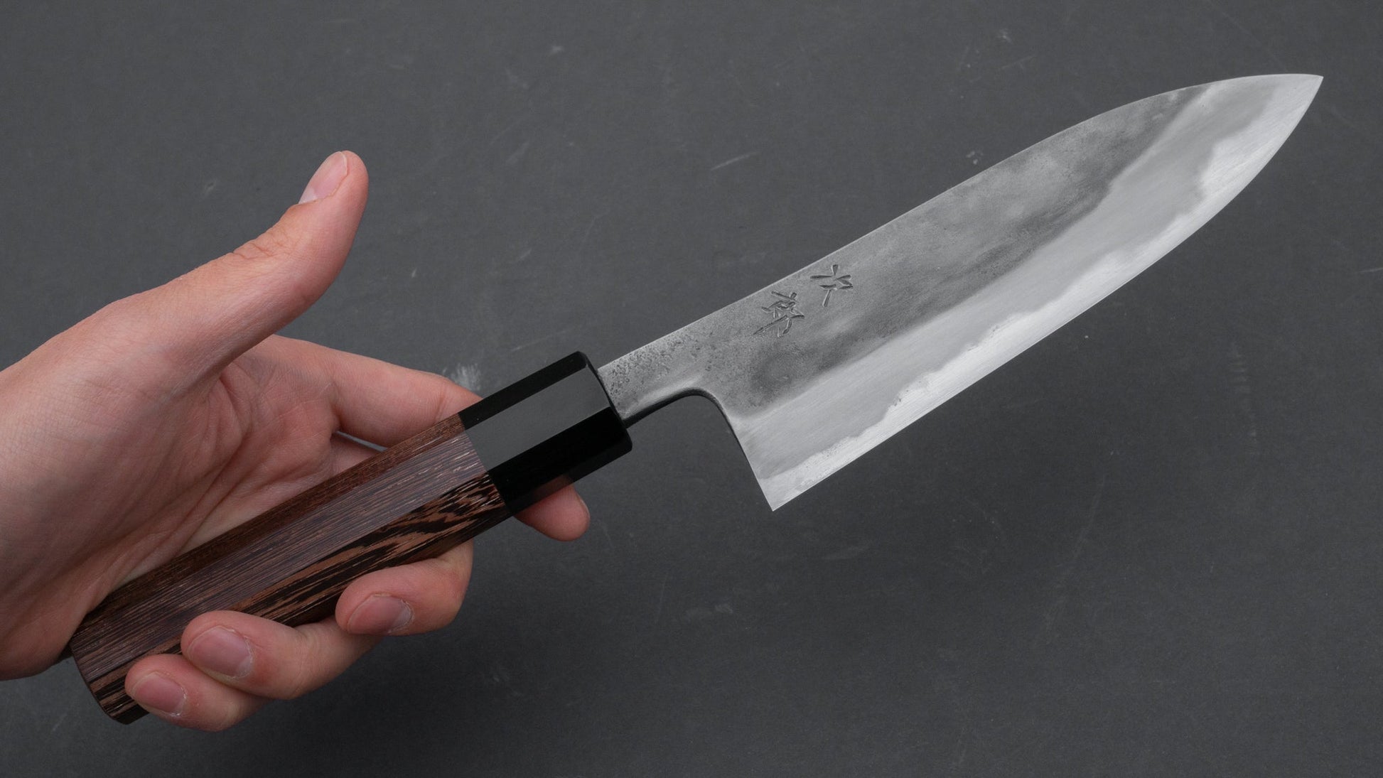 Jiro Tsuchime Wa Santoku 165mm Taihei Tagayasan Handle (#062) | HITOHIRA