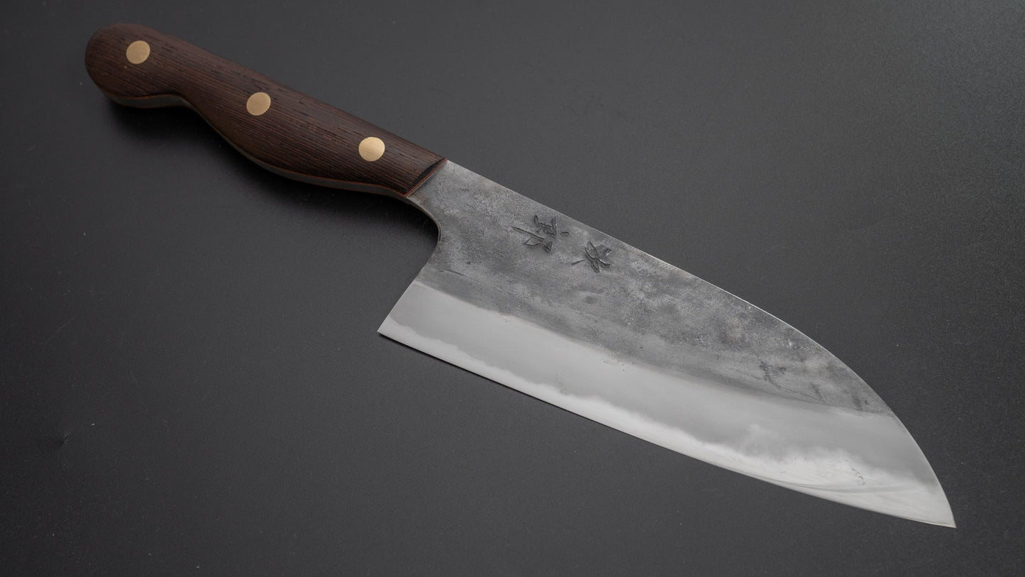 Jiro Tsuchime Yo Santoku 165mm Tagayasan Handle (#223) - HITOHIRA