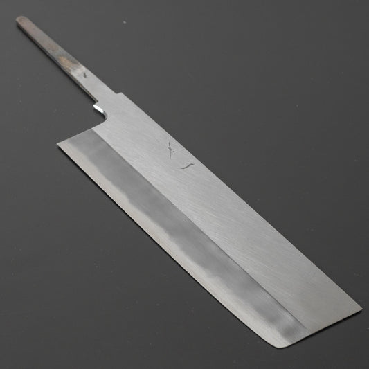 Hitohira Kikuchiyo Kyuzo White #2 Migaki Nakiri 180mm (No Handle) - HITOHIRA