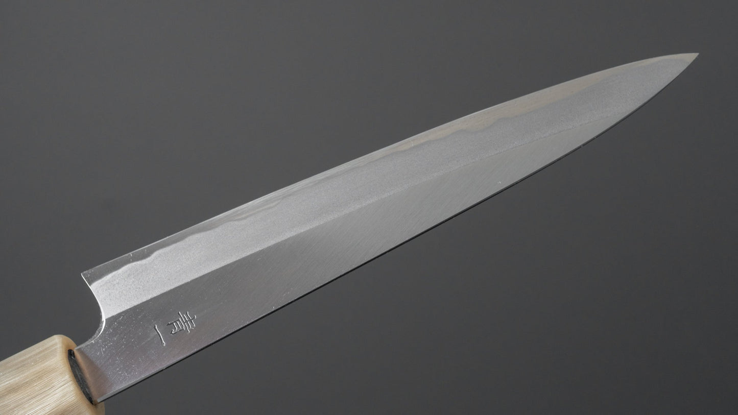 Hitohira Tanaka Kyuzo Blue #1 Migaki Petty 150mm Ziricote Handle - HITOHIRA