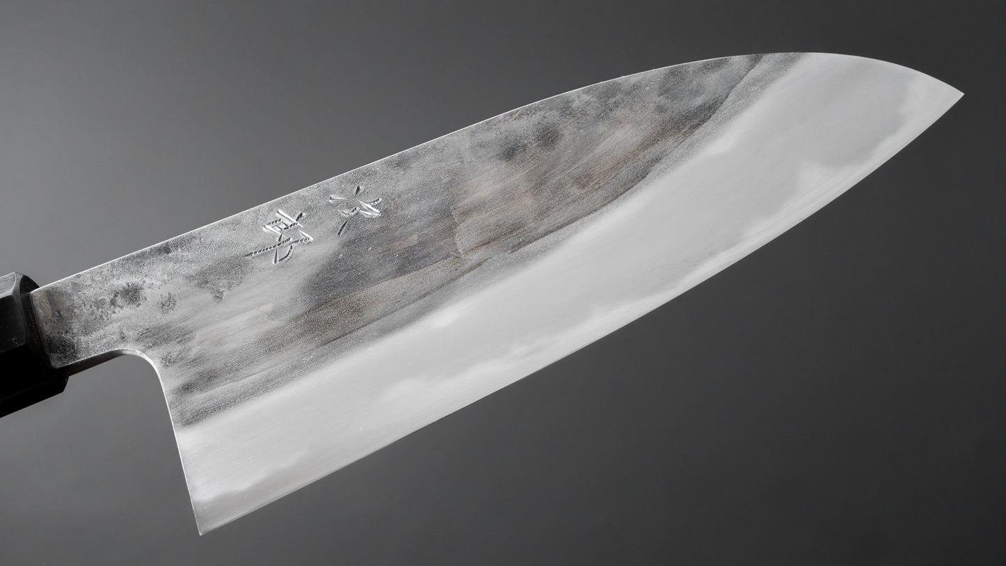 Jiro Tsuchime Wa Santoku 165mm Taihei Tagayasan Handle (#363) - HITOHIRA