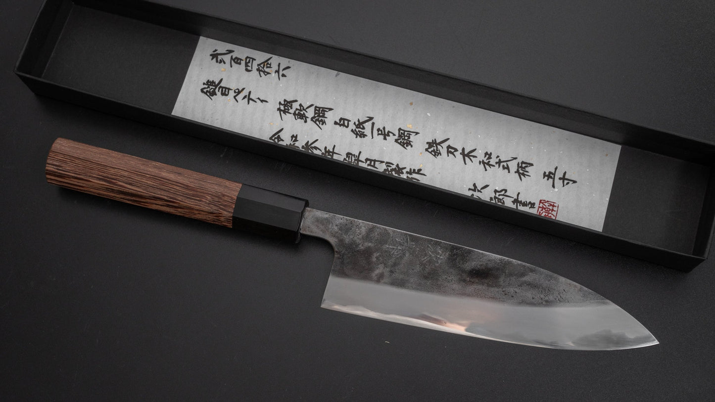 Jiro Tsuchime Wa Petty 150mm Taihei Tagayasan Handle (#246) - HITOHIRA