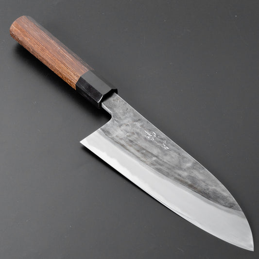 Jiro Tsuchime Wa Santoku 165mm Taihei Tagayasan Handle (#364) - HITOHIRA