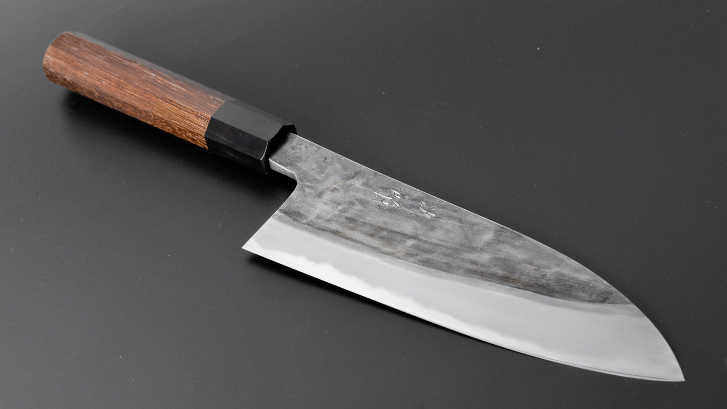 Jiro Tsuchime Wa Santoku 165mm Taihei Tagayasan Handle (#364) - HITOHIRA