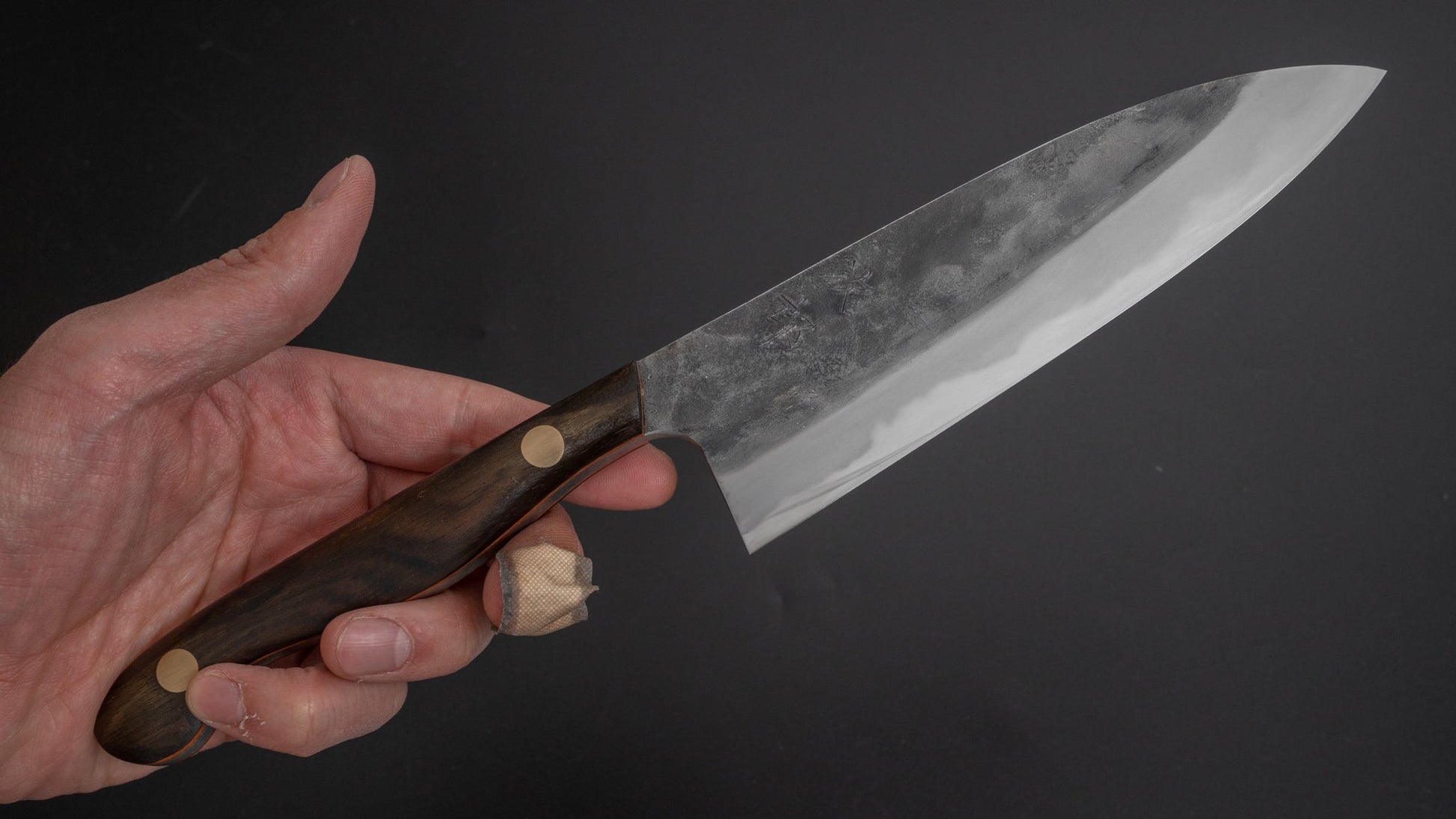 Jiro Tsuchime Yo Petty 150mm Ziricote Handle (#249) - HITOHIRA