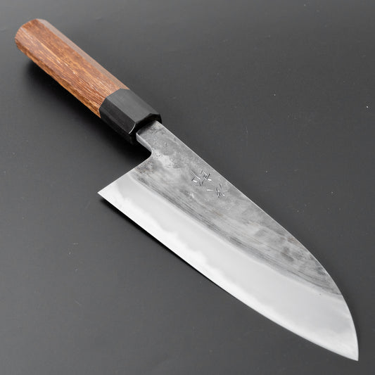 Jiro Tsuchime Wa Santoku 165mm Taihei Tagayasan Handle (#367) - HITOHIRA