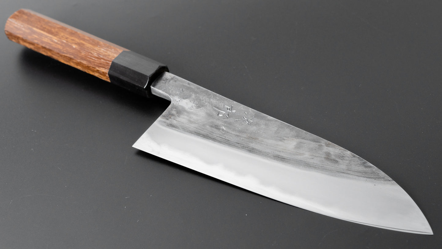 Jiro Tsuchime Wa Santoku 165mm Taihei Tagayasan Handle (#367) - HITOHIRA