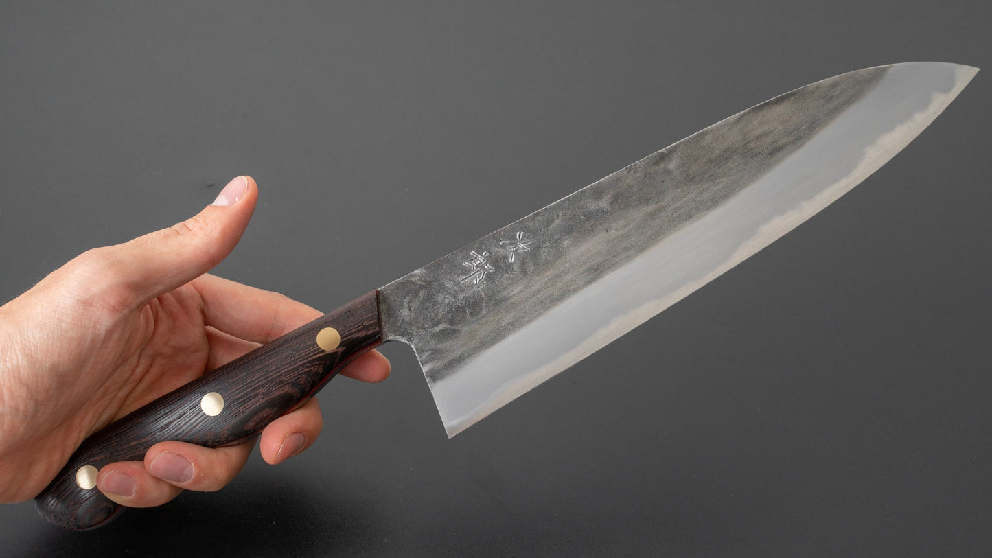 Jiro Tsuchime Yo Gyuto 225mm Tagayasan Handle (#158) - HITOHIRA