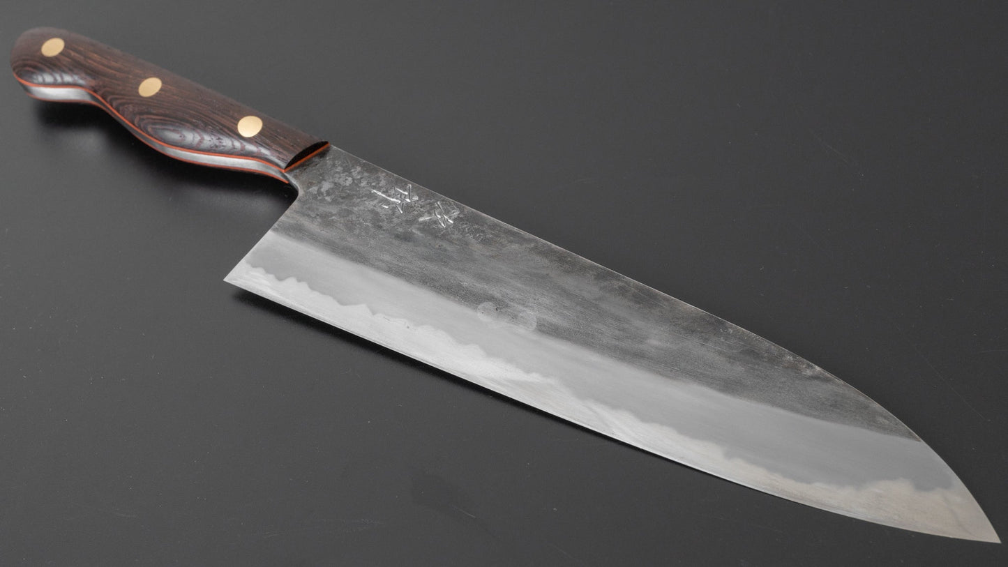 Jiro Tsuchime Yo Gyuto 225mm Tagayasan Handle (#159) - HITOHIRA