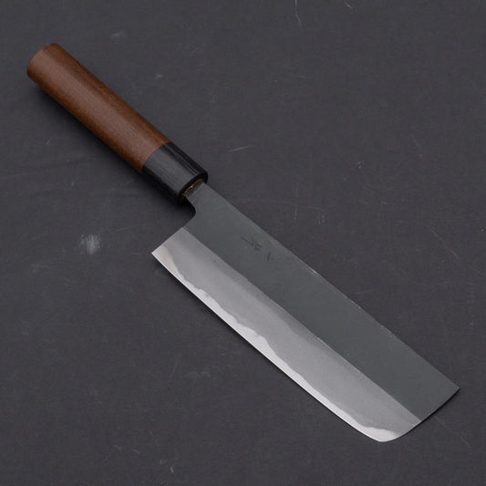 Hitohira MS Kurouchi Blue #2 Nakiri 165mm Maple Handle | HITOHIRA