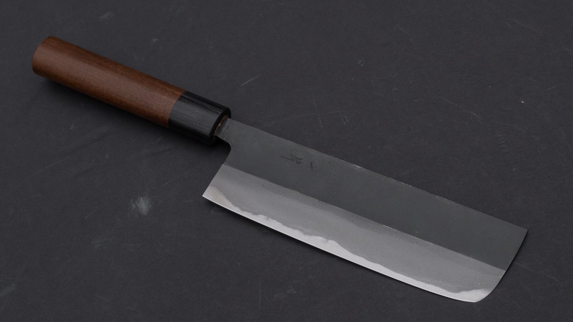 Hitohira MS Kurouchi Blue #2 Nakiri 165mm Maple Handle | HITOHIRA