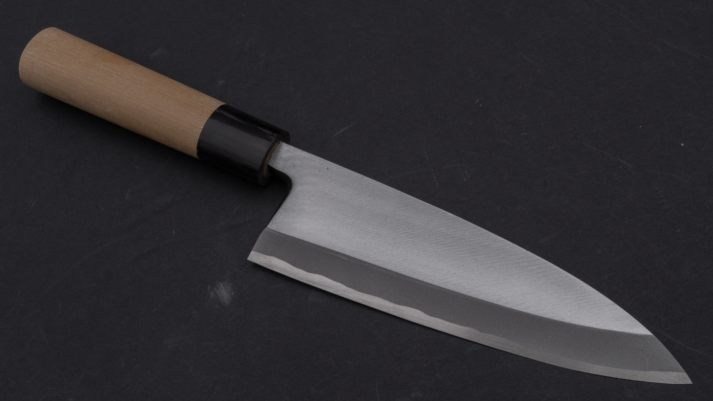 Mumei White #2 Deba 195mm Ho Wood Handle | HITOHIRA