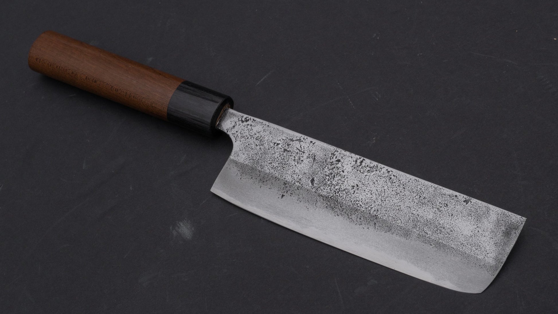 Hitohira Nashiji Kasumi White #2 Nakiri 150mm Maple Handle (Shinji Fujisita) | HITOHIRA