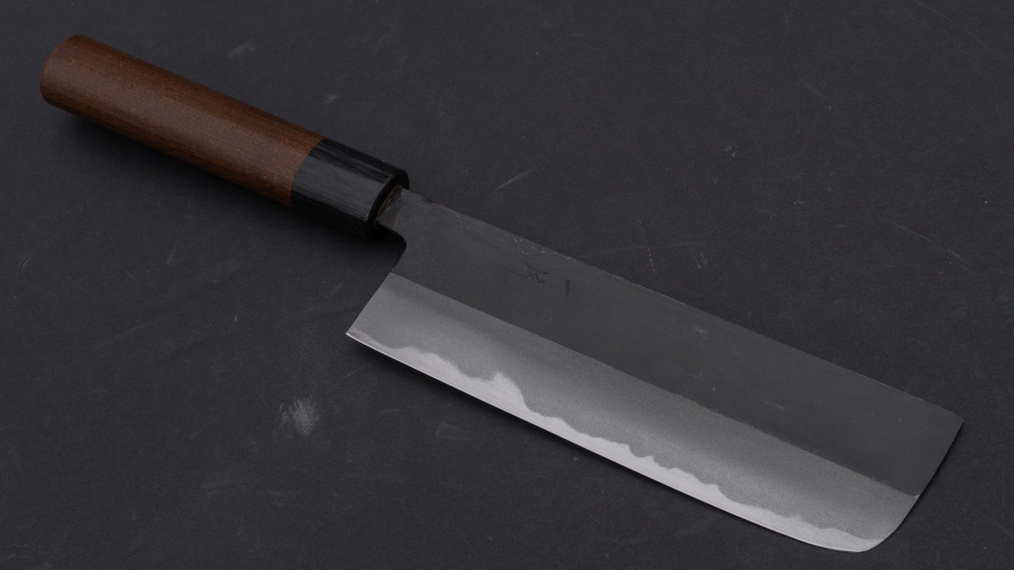 Hitohira MS Kurouchi White #2 Nakiri 165mm Maple Handle | HITOHIRA