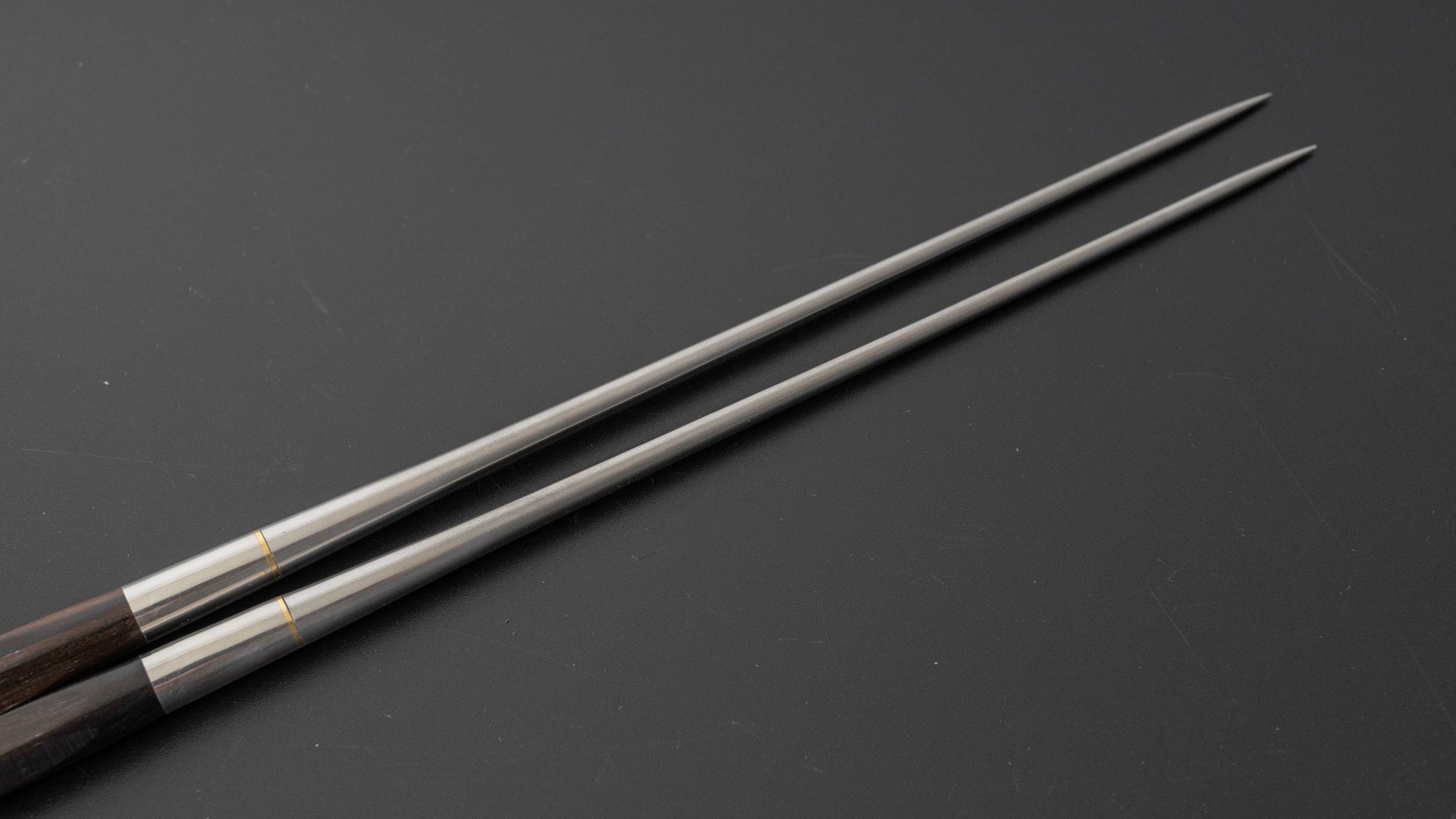 Hitohira Ebony Moribashi Chopstick 180mm Hexagonal - HITOHIRA