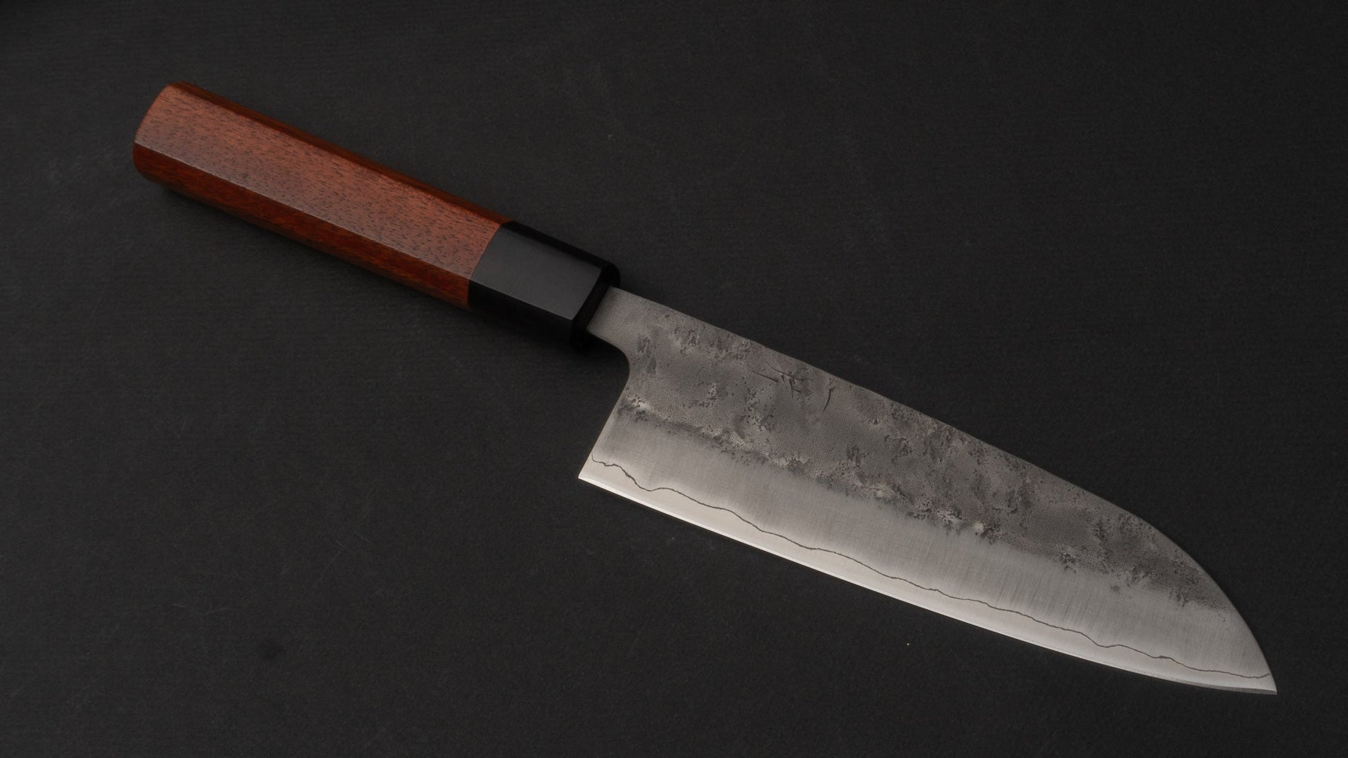 Hitohira Futana S3 Nashiji Santoku 170mm Satine Handle | HITOHIRA