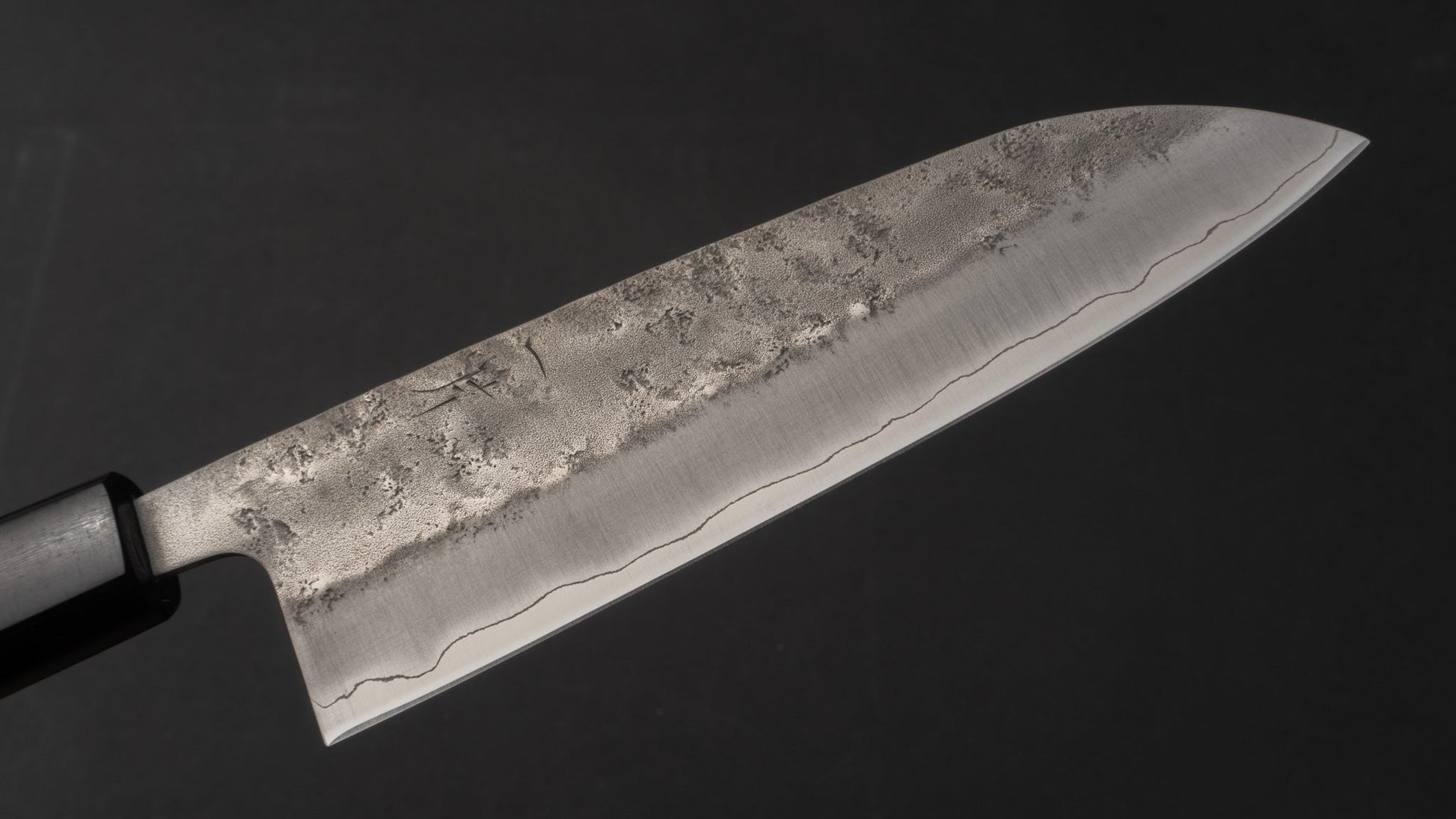 Hitohira Futana S3 Nashiji Santoku 170mm Satine Handle | HITOHIRA