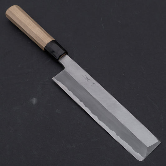 Hitohira Kikuchiyo Rikichi White #3 Usuba 210mm Ho Wood Handle (Discounted/ Saya) | HITOHIRA