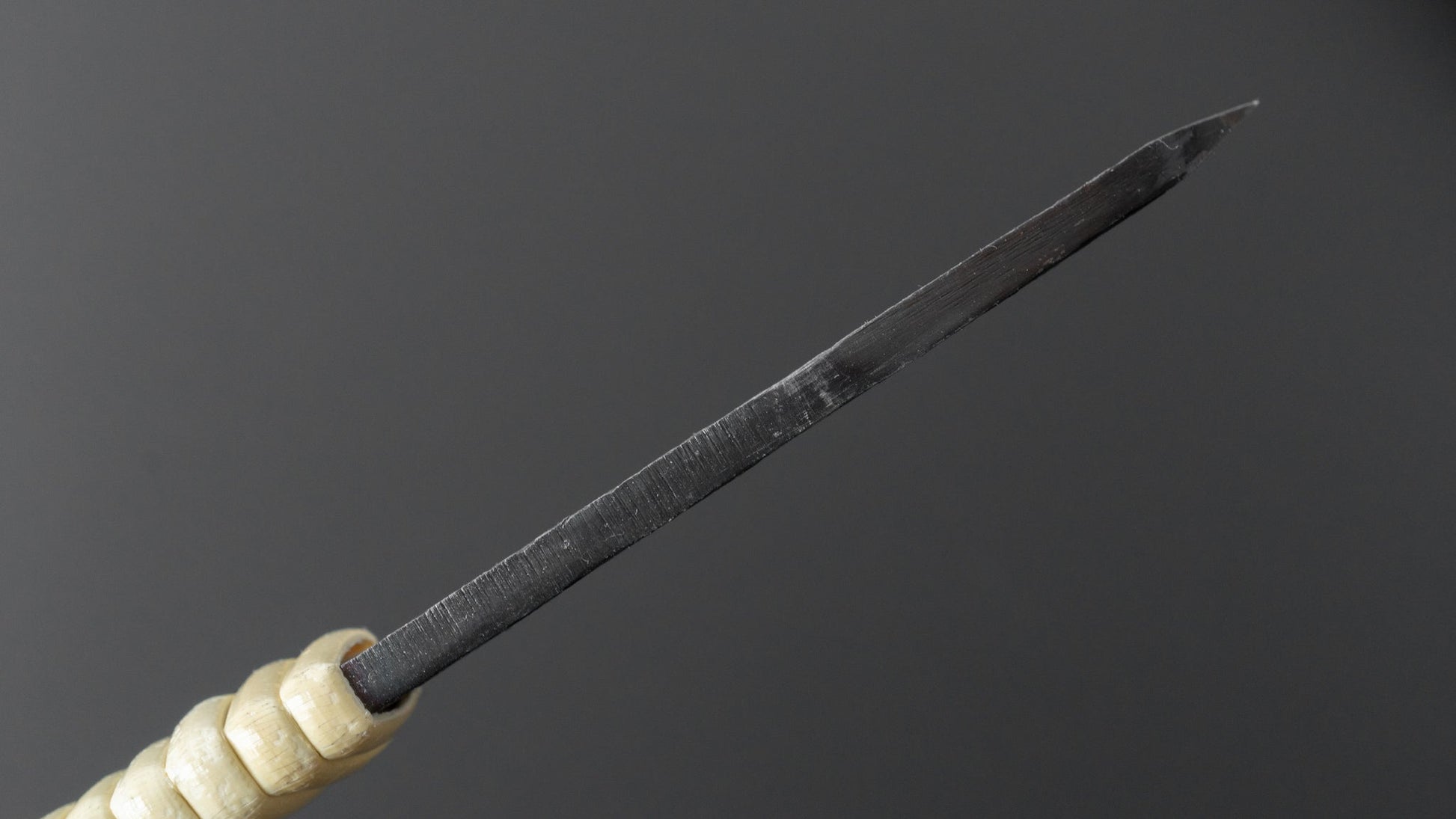 Higonokami Kiridashi Fixed Blade Rattan Handle (Maru) - HITOHIRA